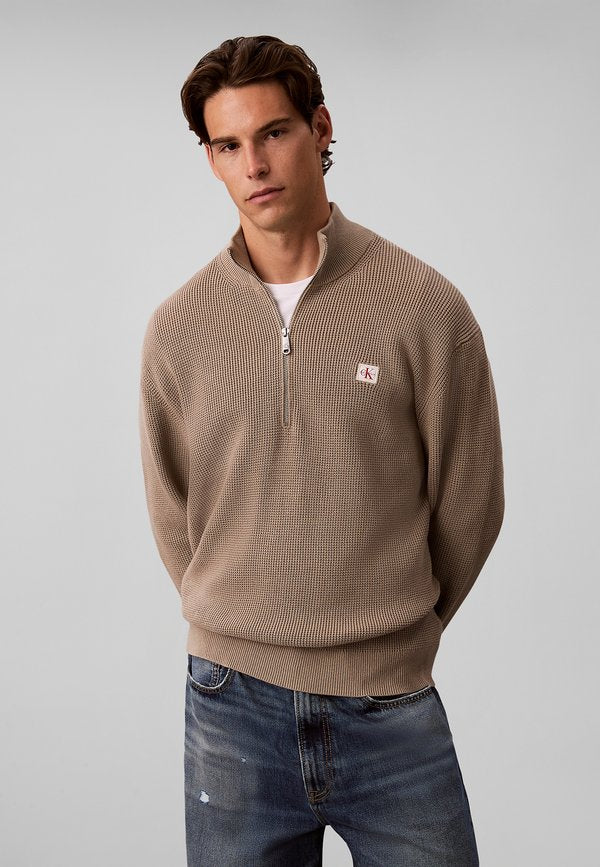 Calvin Klein Jeans Jumper - roasted cashew