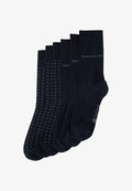 TOM TAILOR 6 PACK - Socks - dark navy