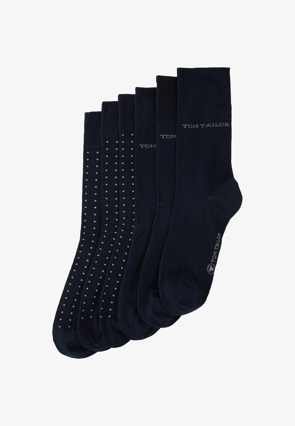 TOM TAILOR 6 PACK - Socks - dark navy