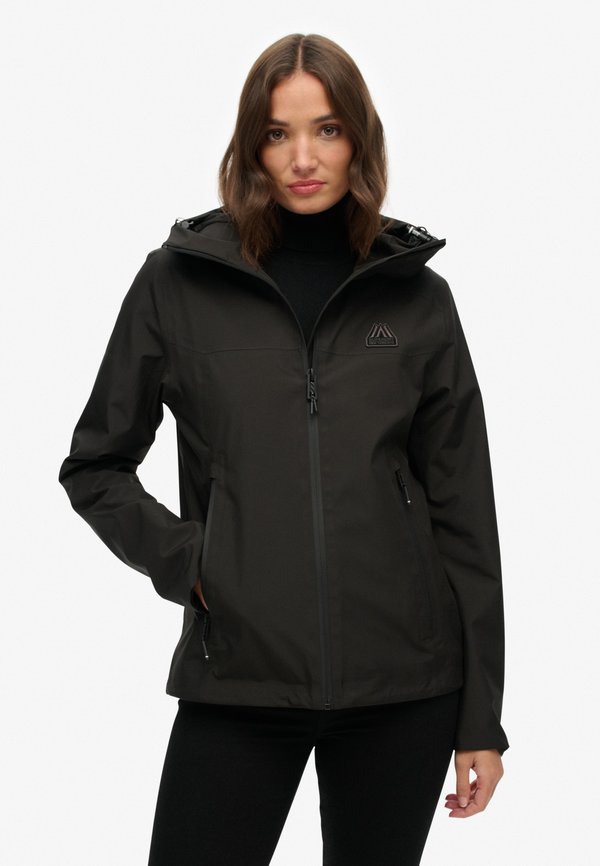 Superdry & Co SUPERDRY WATERPROOF JACKET.. - Waterproof jacket - black