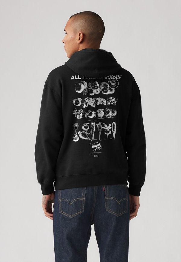 Levi's® LSE T RELAXED GRAPHIC P - Hoodie - black