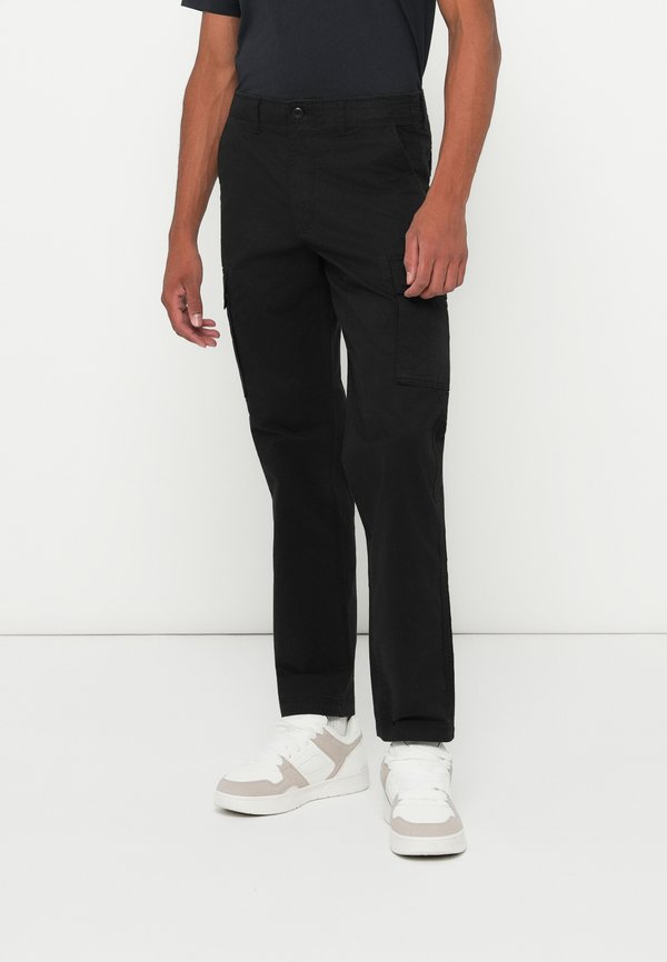 Jack & Jones JPSTKANE FRANK CARGO - Cargo trousers - black