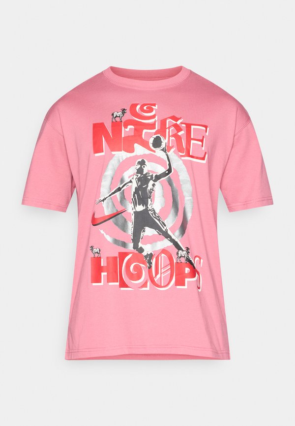 Nike Performance TEE - Print T-shirt - peony