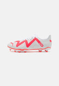 Puma FUTURE PLAY FG/AG - Firm-ground football boots - white/fire orchid