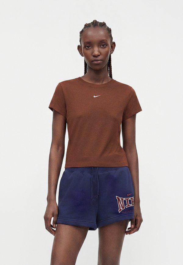 Nike Sportswear Basic T-shirt - brown