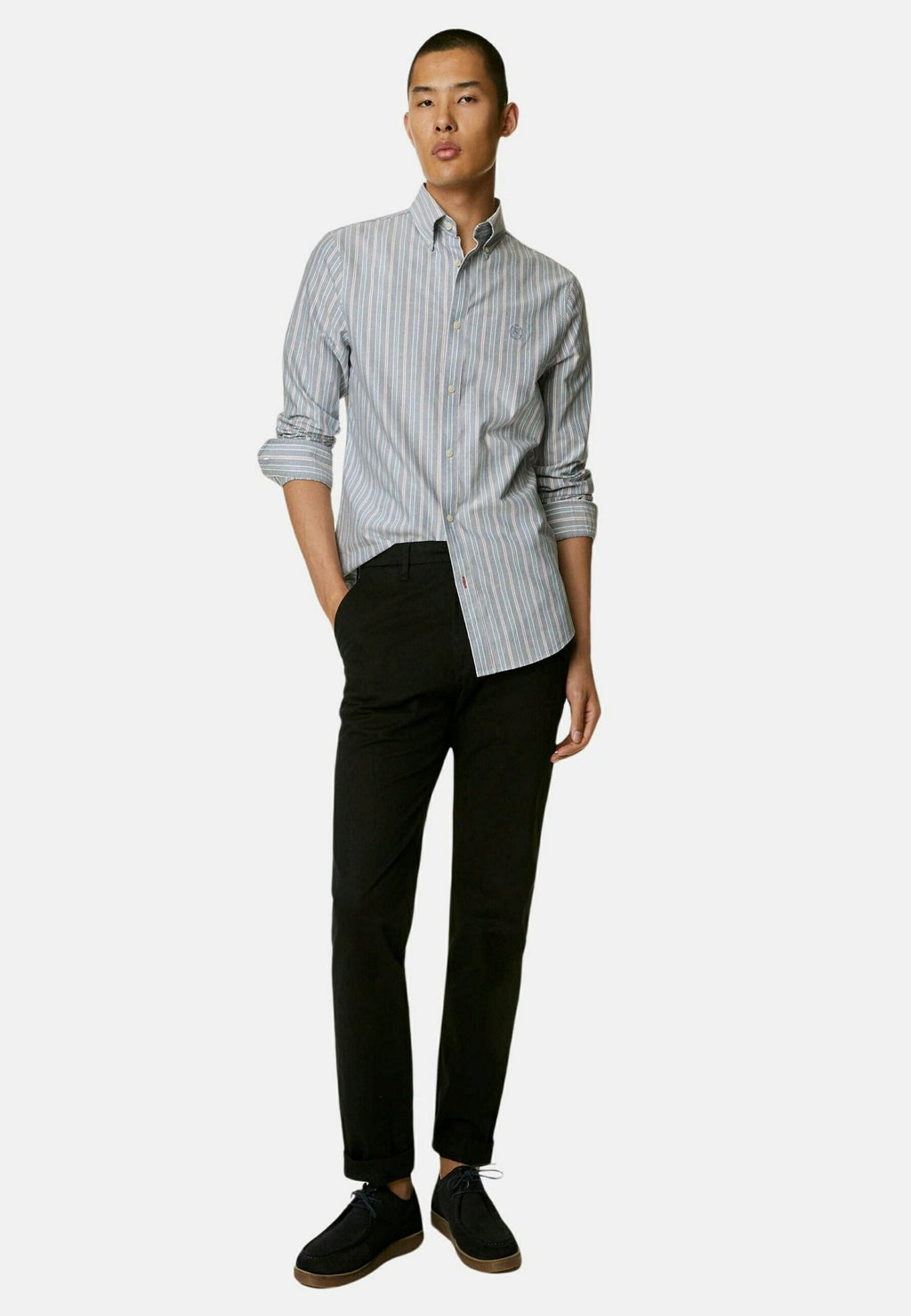 Marks & Spencer EASY IRON STRIPE