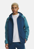 Under Armour UNSTOPPABLE FLEECE - Zip-up sweatshirt - wham blue