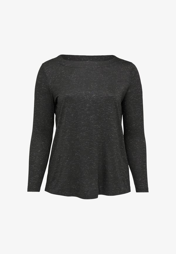 s.Oliver Long sleeved top - schwarz