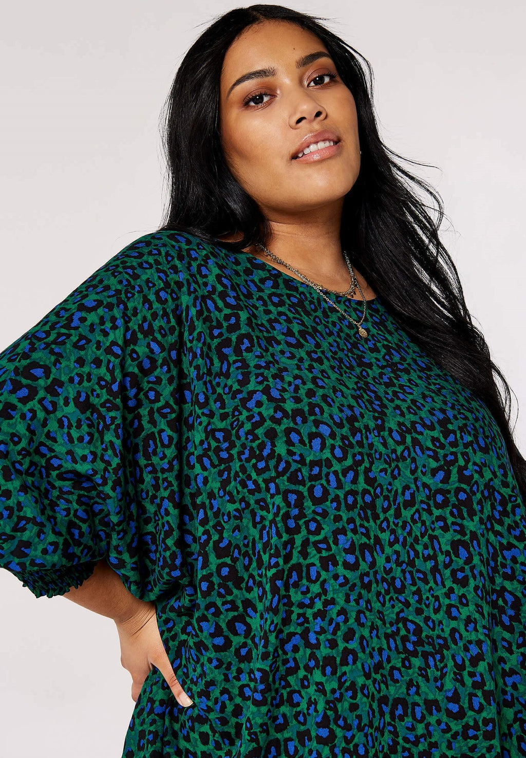 Apricot CURVE ANIMAL PRINT