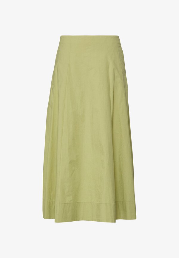 s.Oliver ROCK - A-line skirt - helles olivgrün