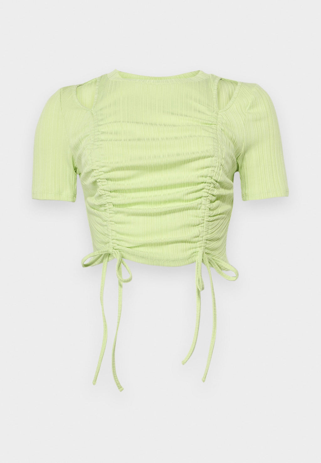 Even&Odd CROP TOP  PULL LACES