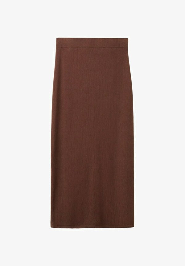Mango Pencil skirt - brown