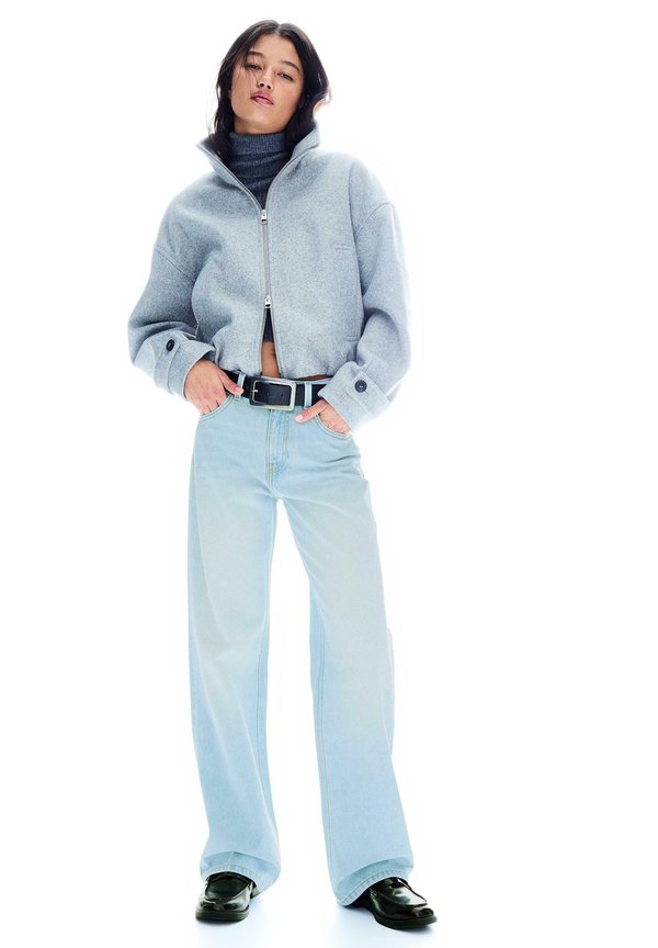 Bershka Straight leg jeans - blue
