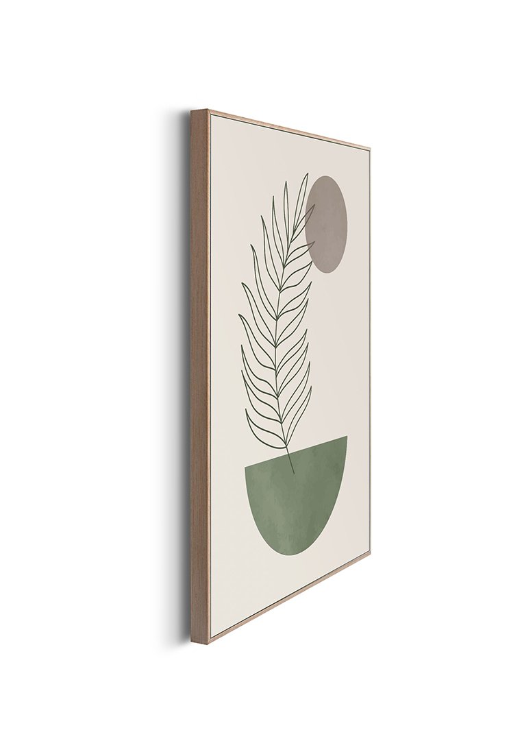 Orange Wallz GREEN SHAPES 3 PACK