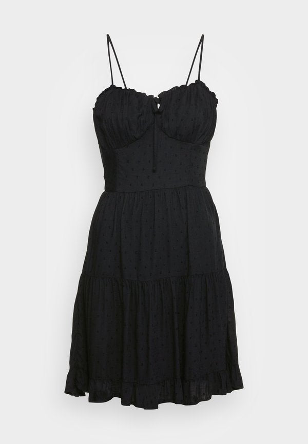 Hollister Co. BARE RUCHED BUST DRESS