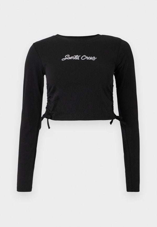 Santa Cruz LOVE SCRIPT STRIP TIE TOP