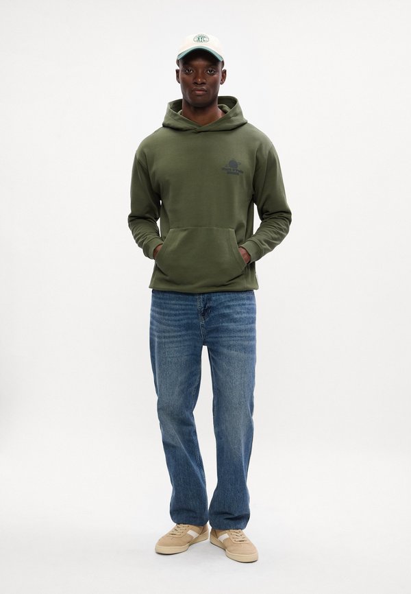 Marc O'Polo DENIM HOODIE PRINT RELAXED FIT