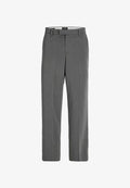 Jack & Jones Classic Wide Leg Fit - Trousers - grey melange