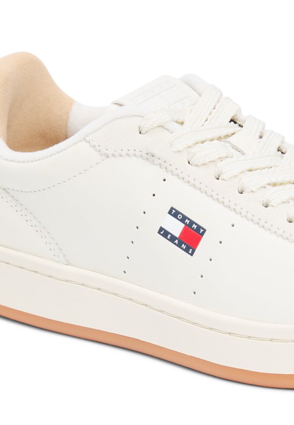 Tommy Jeans LOGO LEATHER ARCHIVE COURT TRAINERS
