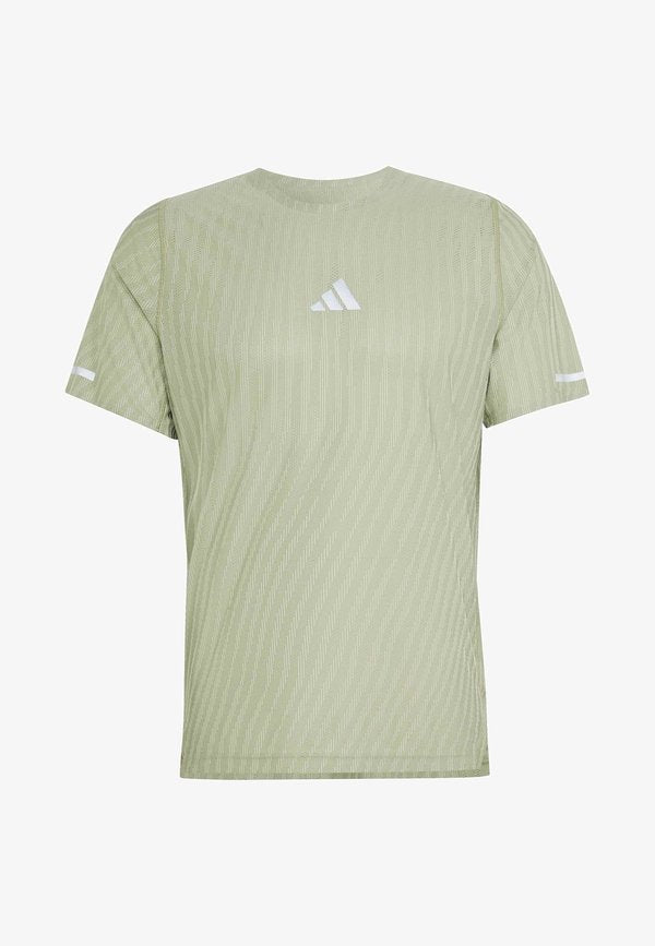 adidas Performance ADI365 TEE - Sports T-shirt - tent green   halo green