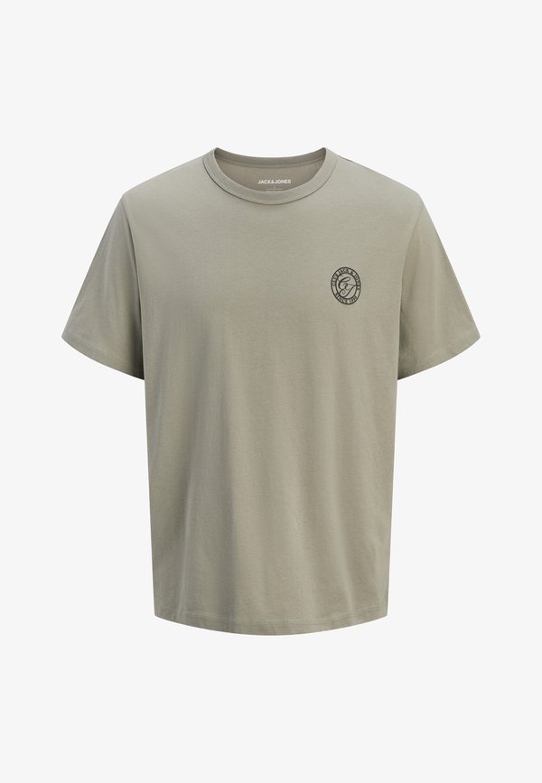 Jack & Jones T- - Print T-shirt - vetiver