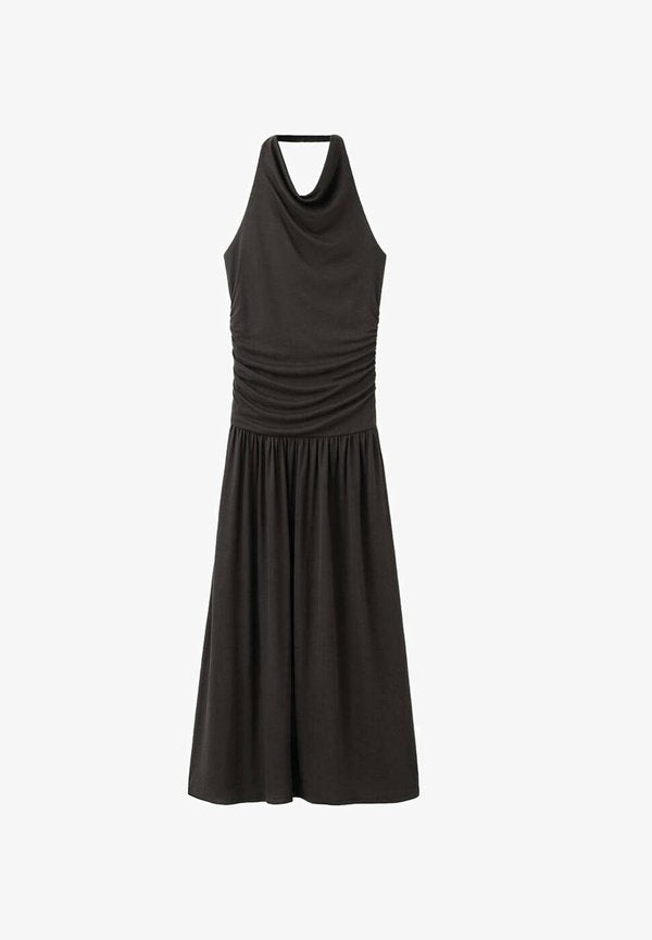 Mango ADULT - Maxi dress - dark brown