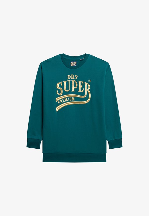 Superdry & Co LUXE LOGO  - Day dress - deep teal
