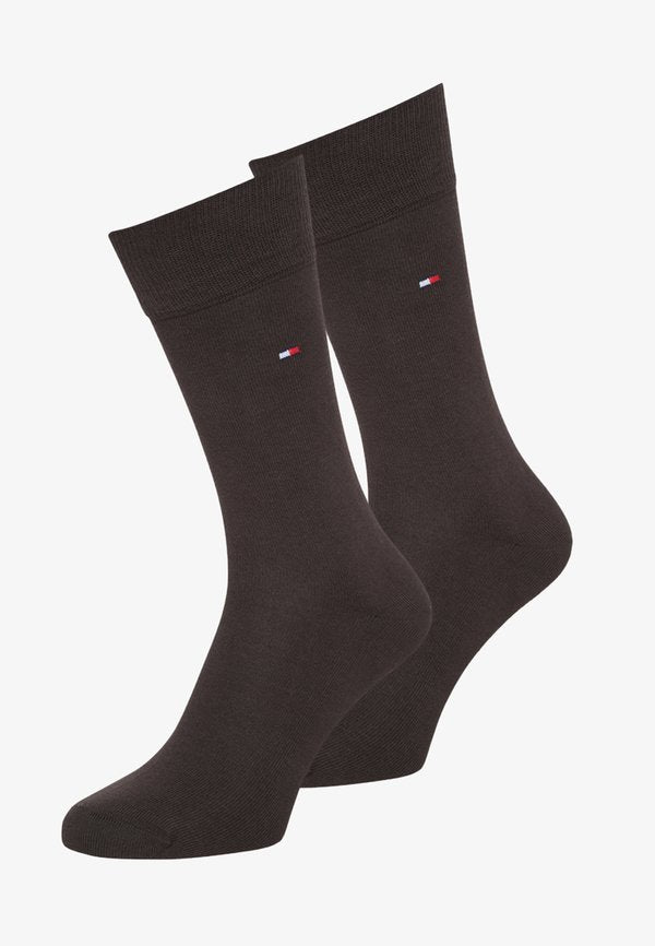 Tommy Hilfiger CLASSIC 2P - Socks - kensington brown