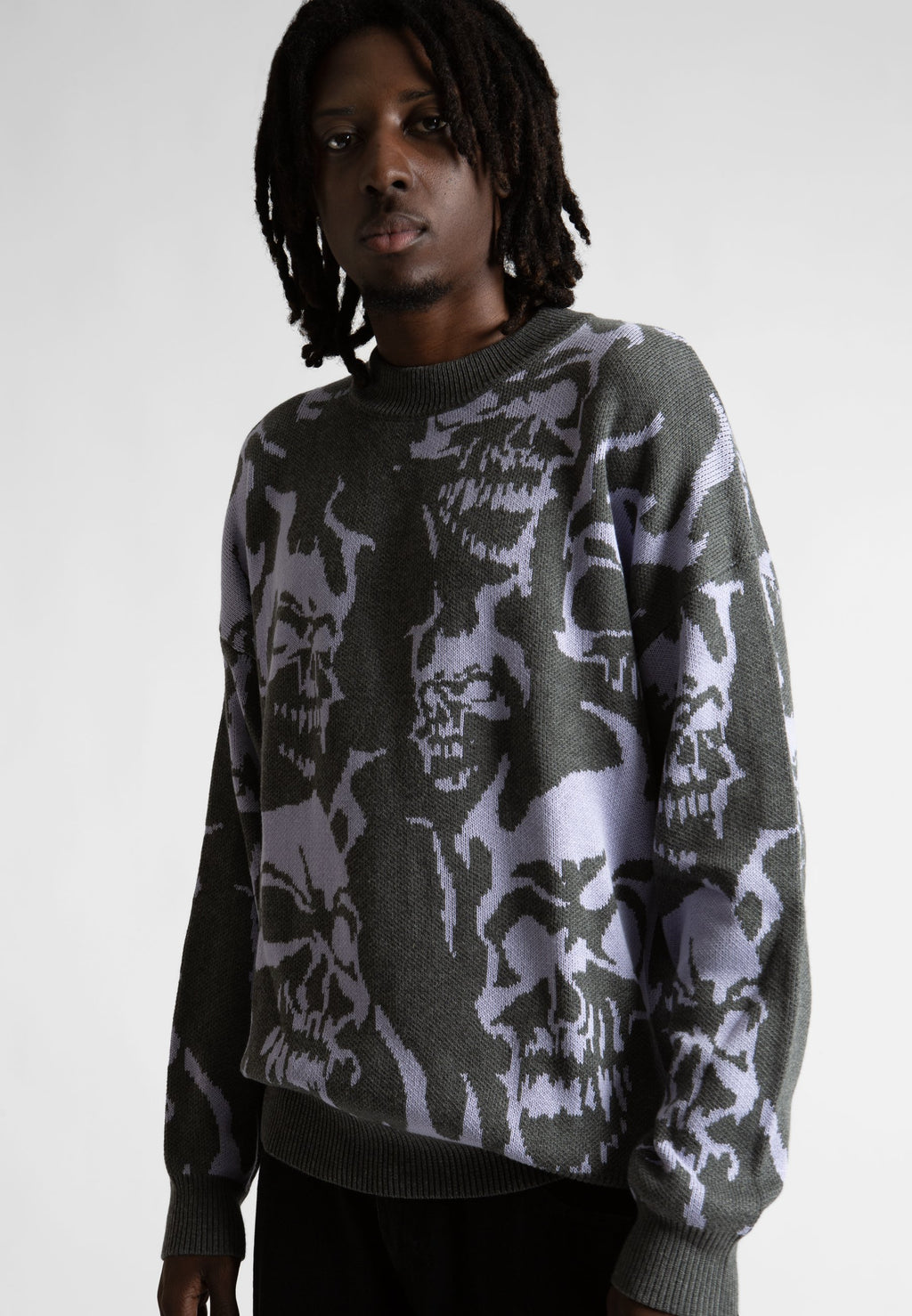 Wasted Paris SKULL SWEATER UNISEX