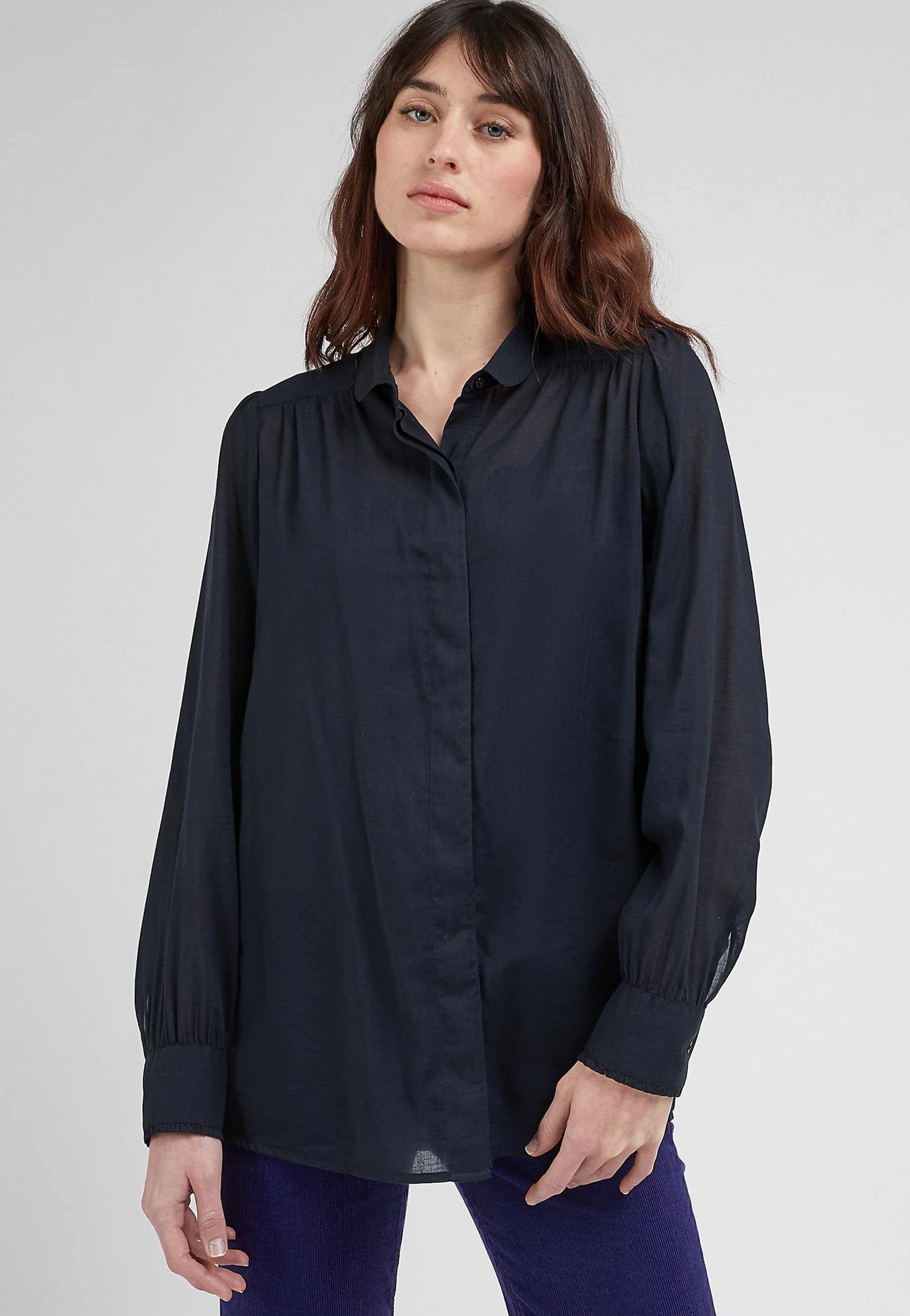 Lee SHIRRED BLOUSE
