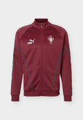 Puma PORTUGAL FPF KING ANTHEM JACKET - National team wear - ruby shimmer-sea glass