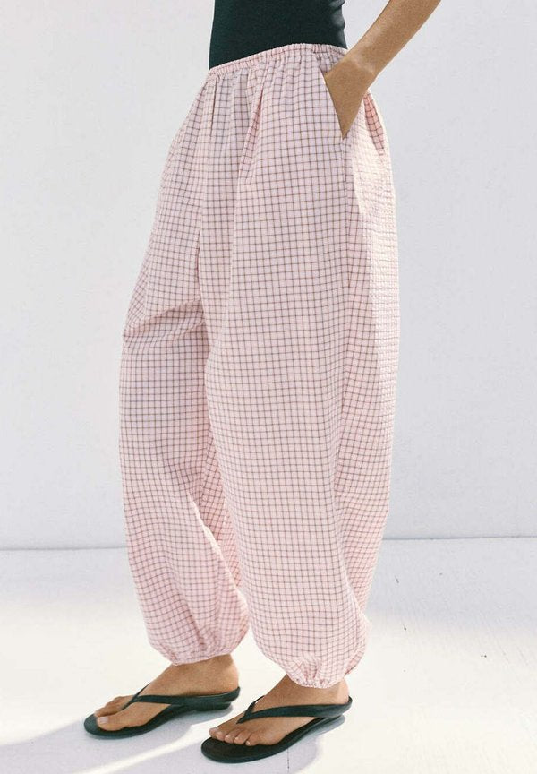 Mango ADULT - Trousers - pink