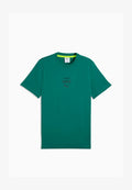Puma AMF1  ESSENTIALS LOGO TEE - Print T-shirt - green