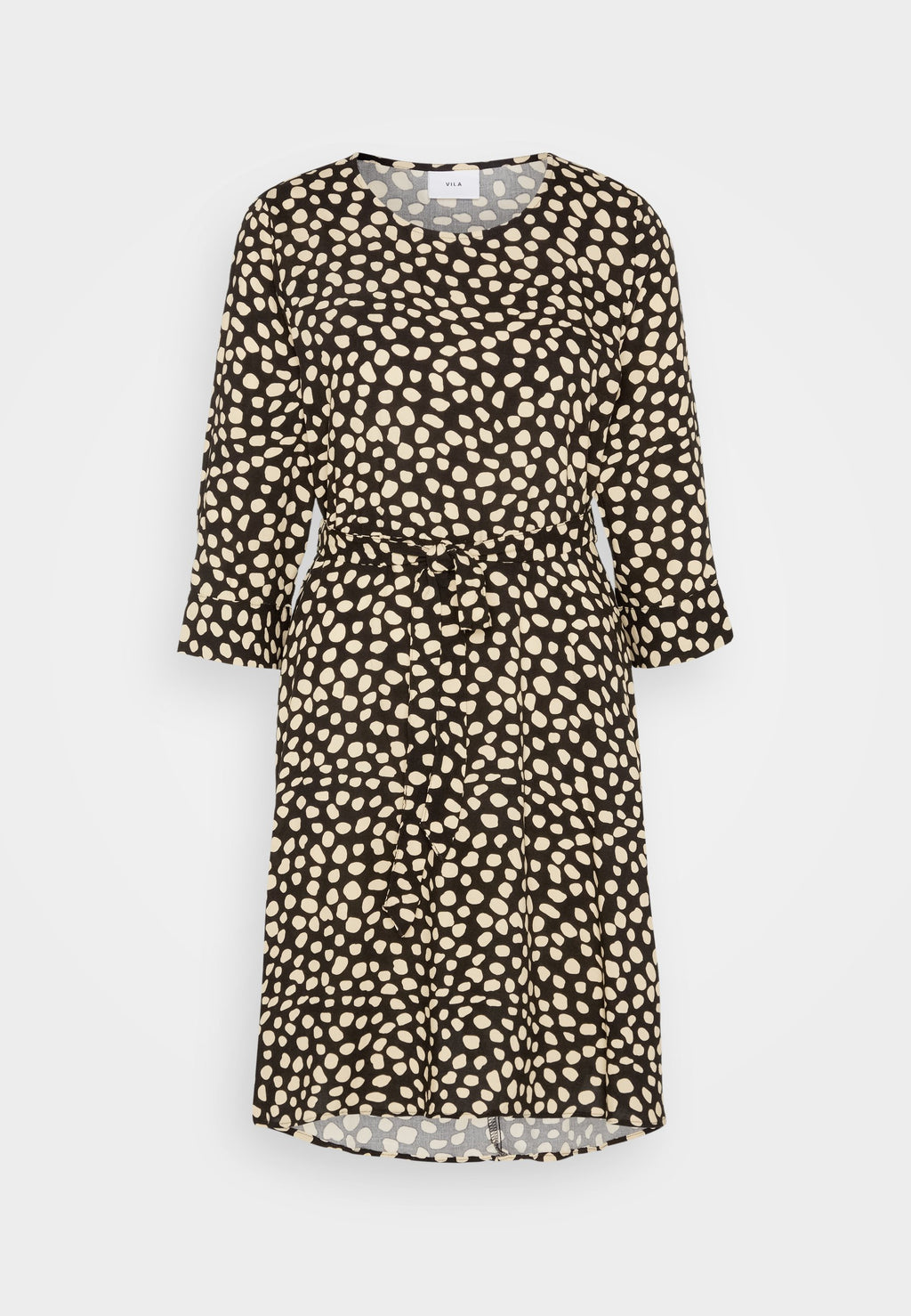VILA VICELINA O NECK 3/4 DRESS