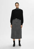 Selected Knitted wool blend
