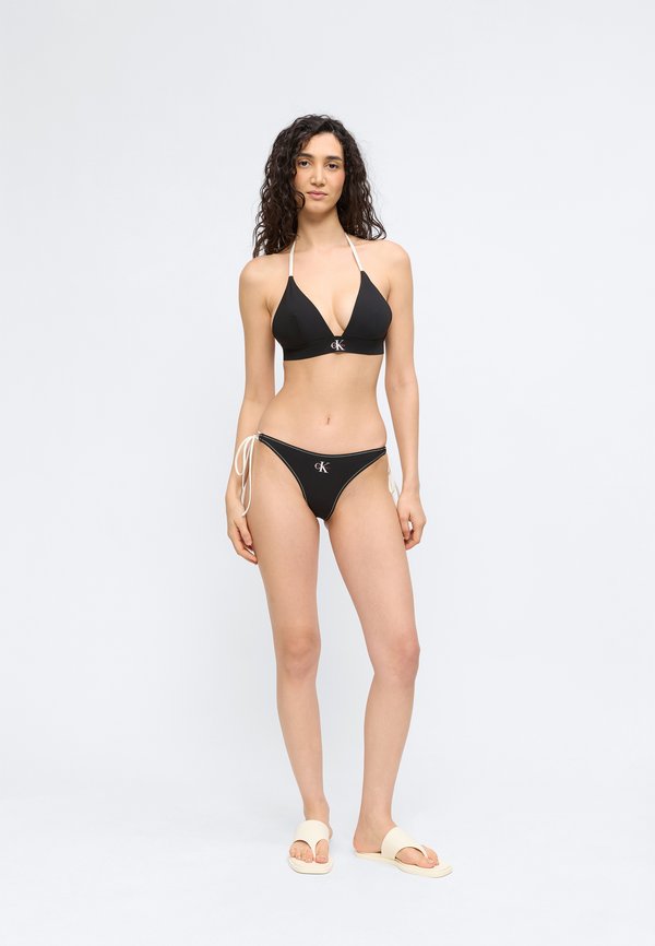 Calvin Klein Swimwear SIDE TIE BOTTOM GRAPHIC MONOGRAM