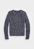 Polo Ralph Lauren CABLE-RAGG-KNIT COTTON CREWNECK SWEATER