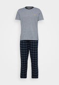 Pier One FINE STRIPE JERSEY NIGHTWEAR SET