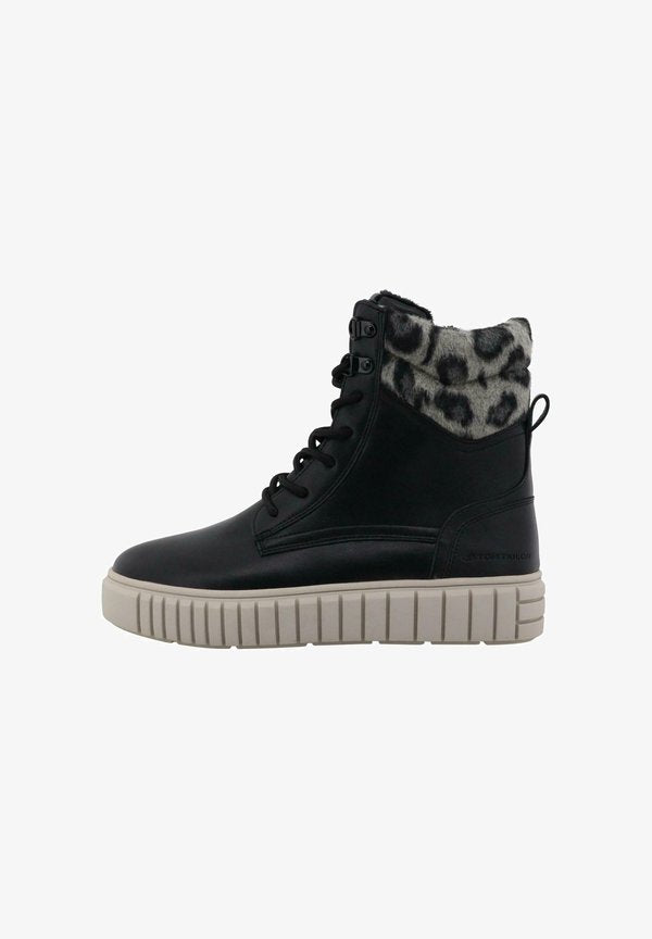 TOM TAILOR Winter boots - black