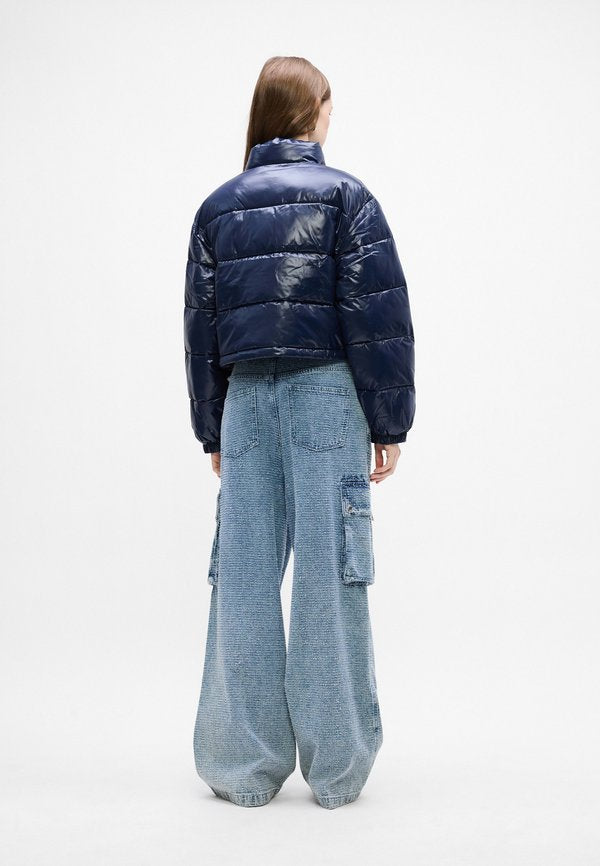 Calvin Klein Jeans CROP PUFFER JACKET
