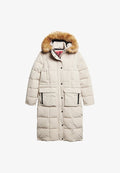 Superdry & Co EVEREST LONGLINE PUFFER - Winter coat - chateau gray
