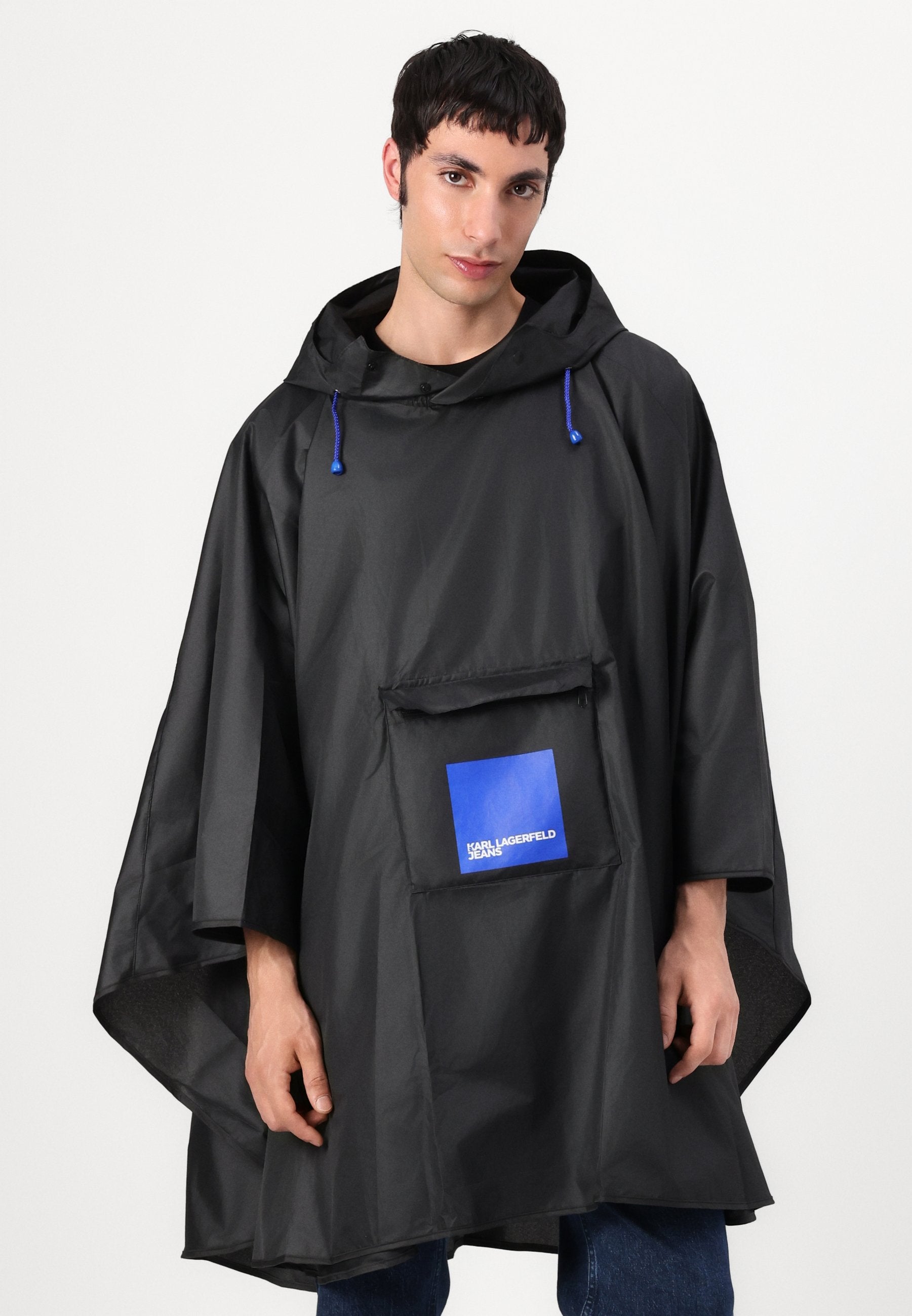BOX LOGO HOODED PONCHO Media 5