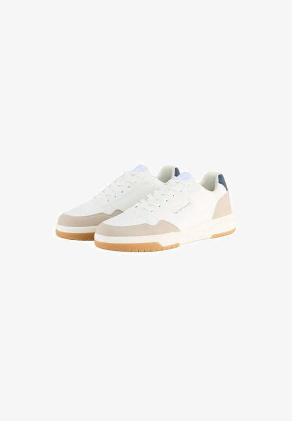 TOM TAILOR Trainers - white navy