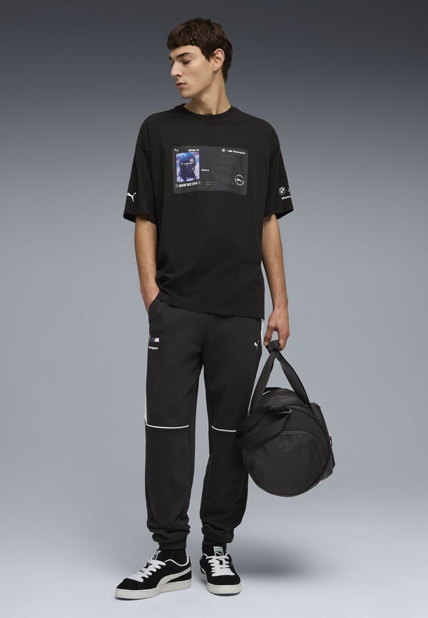Puma BMW MOTORSPORT SPORTSWEAR  - Tracksuit bottoms - black