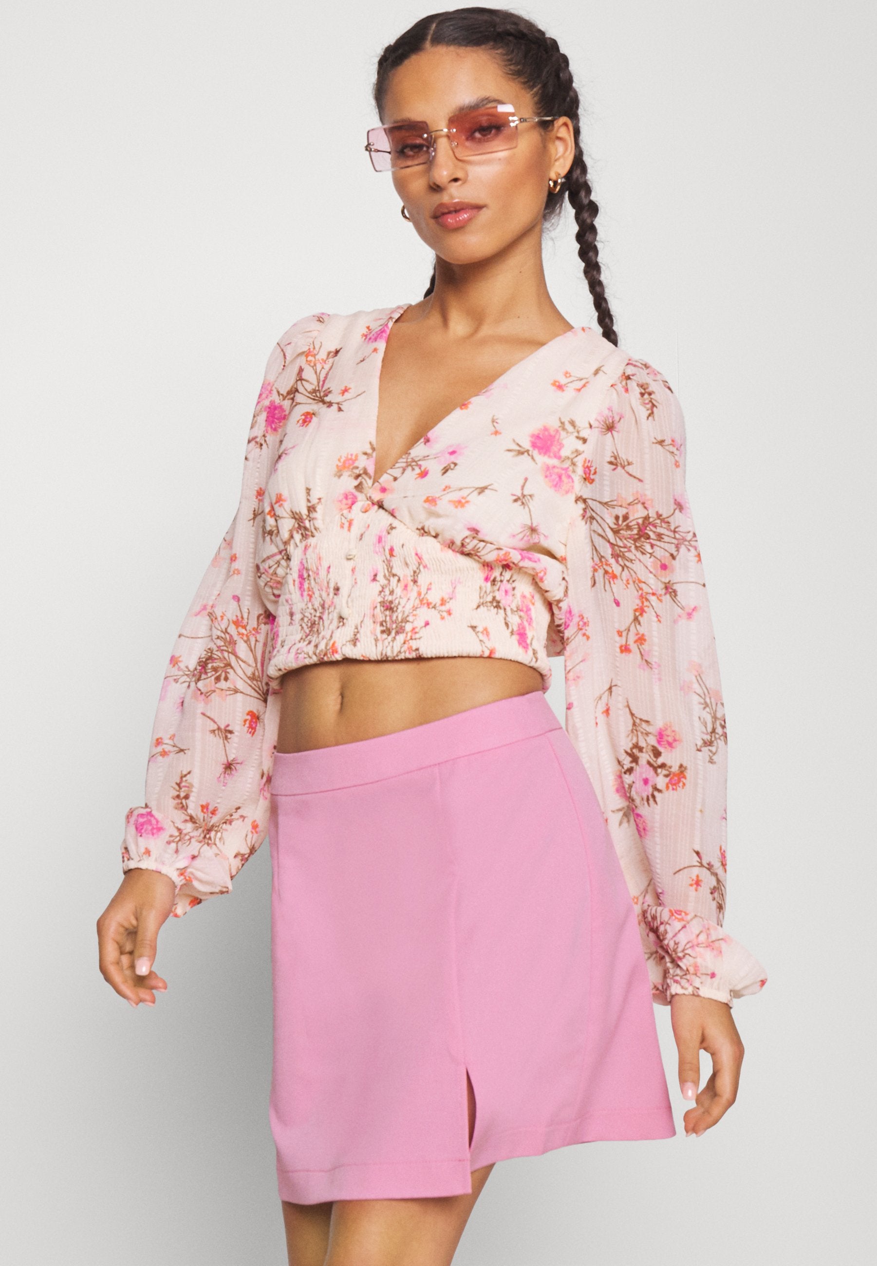 Pieces Petite PCTHELMA SKIRT HIGH WAIST STRAIGHT