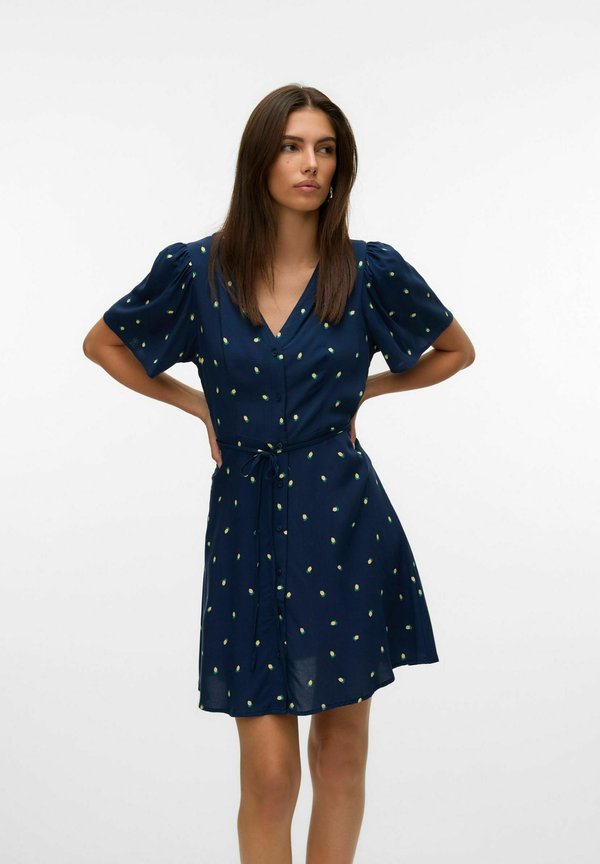 Vero Moda VMALBA - Day dress - navy blazer