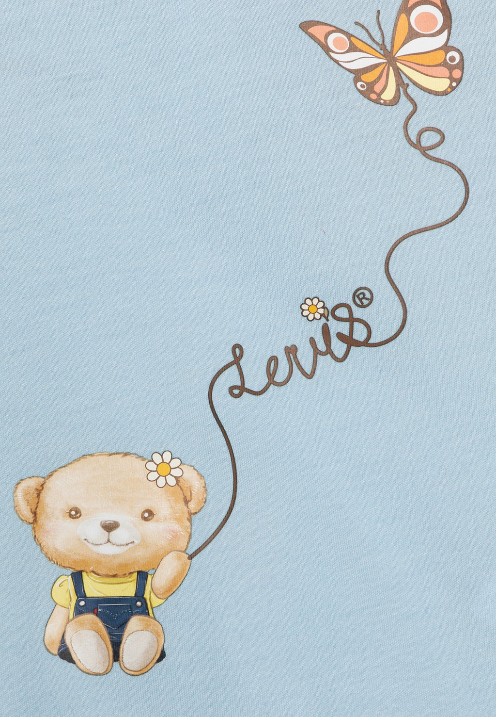 Levi's® BEAR NOTCHED FRONT TEE