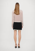 Victoria Beckham RUCHED DETAIL MINI SKIRT