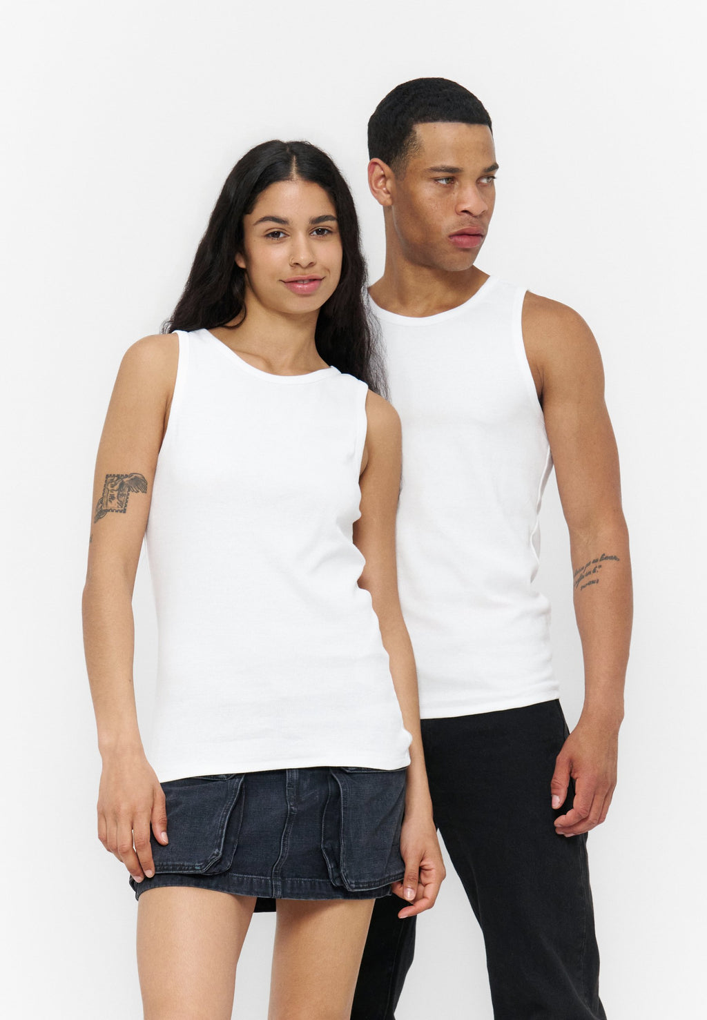 YOURTURN CLASSIC RIB TANK TOP