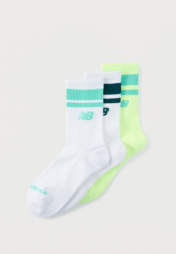 New Balance RUN REPREVE SEASONAL UNISEX 3 PACK - Socks - white